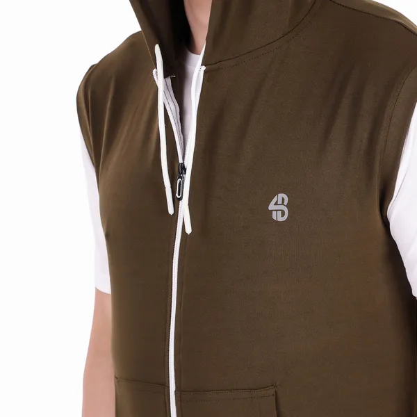 Olive_Green_Cotton_Blend_Sleeveless_Regular_Fit_Solid_Hoodie