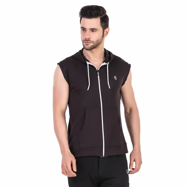 Black_Cotton_Blend_Sleeveless_Regular_Fit_Solid_Hoodie