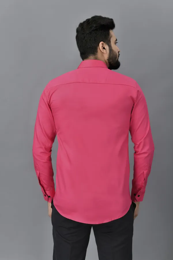 Pink_Cotton_Blend_Regular_Fit_Full_Sleeve_Solid_Hip_Length_Shirt_For_Men