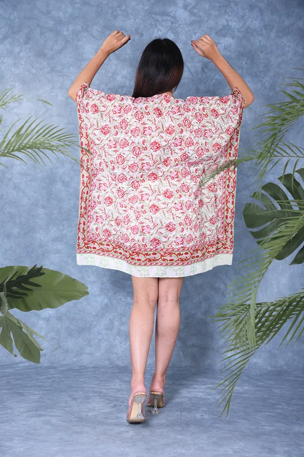 Cotton_Hand_Block_Print_Kaftan_Womens_Apparel_Fabric_Print_Swimsuit_Cover-up_Beach_Kaftan