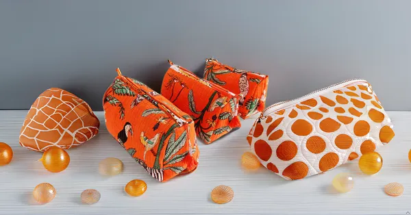 Multicolor_Cosmetic_Bags_Set,_3_Piece_Make_Up_Organizer_Bag_Storage_Bags_With_Zipper_Closure,_Orange,_One_Size,_Makeup_Bag