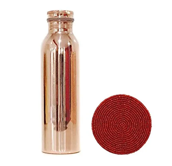 Genuine_Copper_Water_Bottle_Jointless_Leak_Proof_&_Plain_900_ML_Capacity_with_a_Coaster
