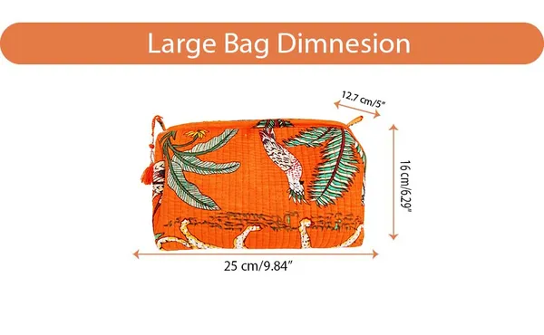 Multicolor_Cosmetic_Bags_Set,_3_Piece_Make_Up_Organizer_Bag_Storage_Bags_With_Zipper_Closure,_Orange,_One_Size,_Makeup_Bag