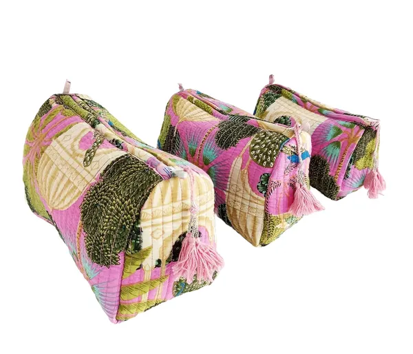 Multicolor_Cosmetic_Bags_Set,_3_Piece_Make_Up_Organizer_Bag_Storage_Bags_With_Zipper_Closure
