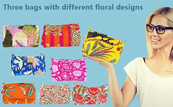 Multicolor_Cosmetic_Bags_Set,_3_Piece_Make_Up_Organizer_Bag_Storage_Bags_With_Zipper_Closure