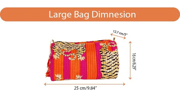 Multicolor_Cosmetic_Bags_Set,_3_Piece_Make_Up_Organizer_Bag_Storage_Bags_With_Zipper_Closure,_Dark_Pink,_One_Size,_Makeup_Bag