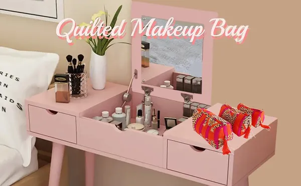Multicolor_Cosmetic_Bags_Set,_3_Piece_Make_Up_Organizer_Bag_Storage_Bags_With_Zipper_Closure,_Dark_Pink,_One_Size,_Makeup_Bag