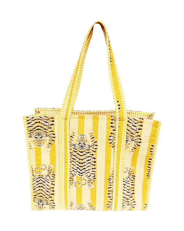Light_Yellow_Quilted_Cotton_Women_Beautiful_Printed_Grocery_Shopping_Bag