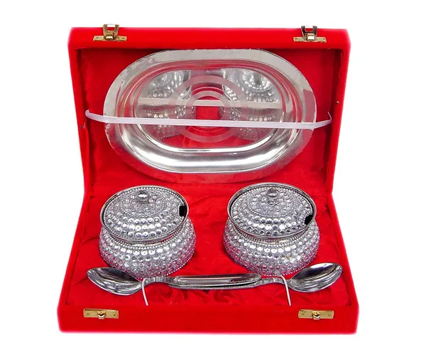 Golden_Decorative_Two_Bowl_Tray_Serving_Set_For_Home_(Bowl_Capacity_200_Ml_Each)