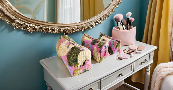 Multicolor_Cosmetic_Bags_Set,_3_Piece_Make_Up_Organizer_Bag_Storage_Bags_With_Zipper_Closure