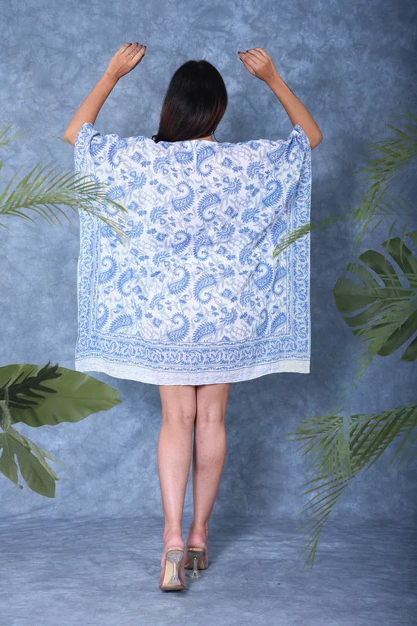 Cotton_Hand_Block_Print_Kaftan_Womens_Apparel_Fabric_Print_Swimsuit_Cover-up_Beach_Kaftan