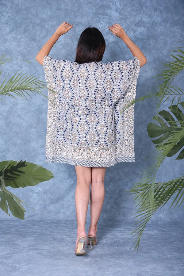 Cotton_Hand_Block_Print_Kaftan_Womens_Apparel_Fabric_Print_Swimsuit_Cover-up_Beach_Kaftan