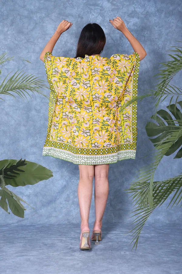 Cotton_Hand_Block_Print_Kaftan_Womens_Apparel_Fabric_Print_Swimsuit_Cover-up_Beach_Kaftan