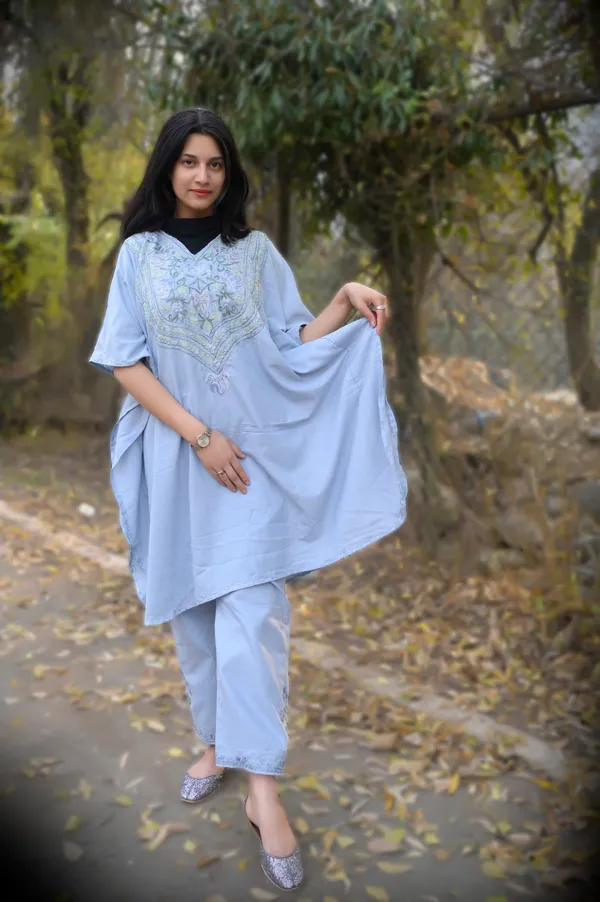 Grey-Blue__Kaftaan_Coordset