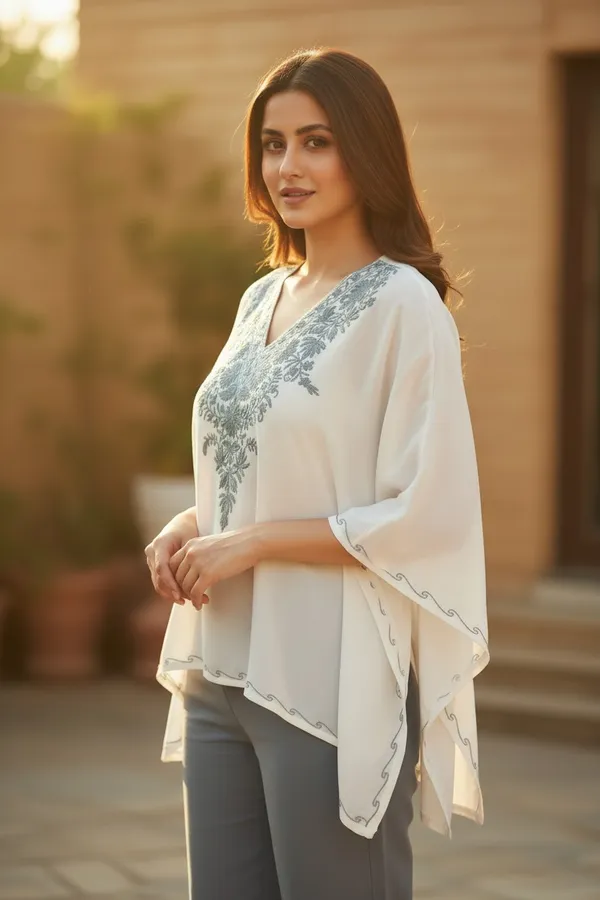 GREY_ON_WHITE_SHORT_KAFTAAN