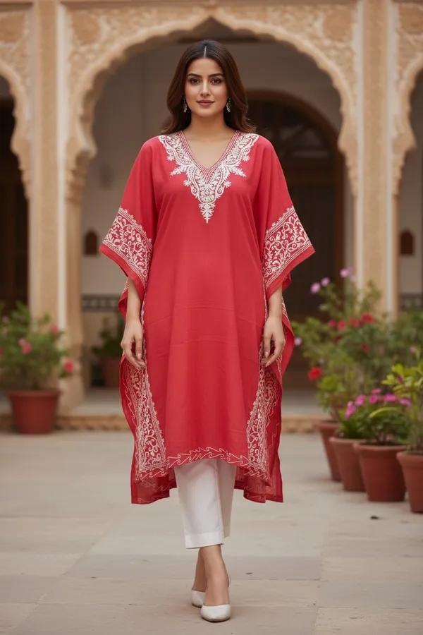 PINK_SUMMER_COOL_LONG_KAFTAAN