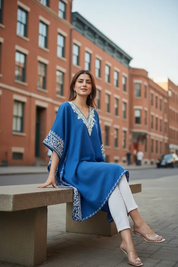 WHITE_ON_BLUE_LONG_KAFTAAN
