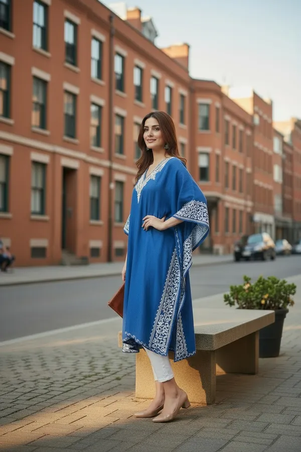 WHITE_ON_BLUE_LONG_KAFTAAN