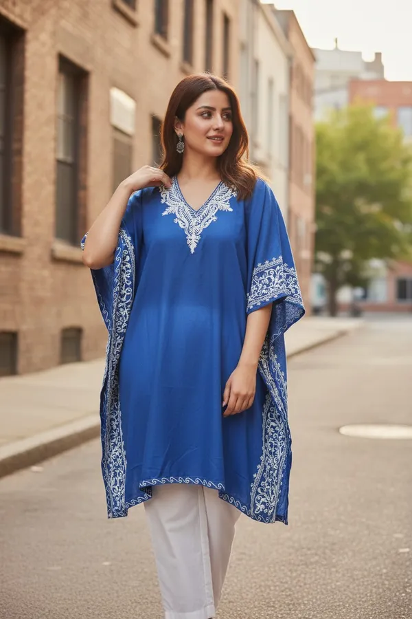 WHITE_ON_BLUE_LONG_KAFTAAN