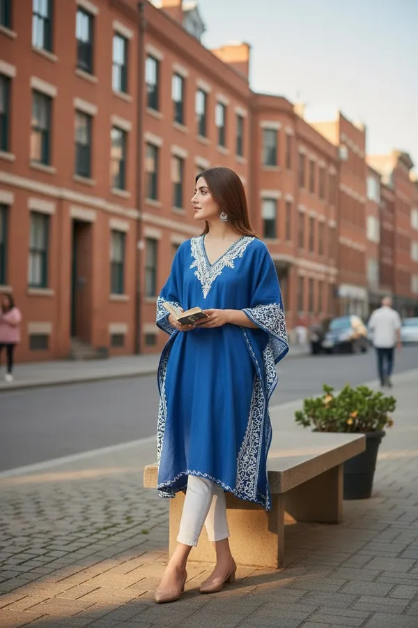 WHITE_ON_BLUE_LONG_KAFTAAN