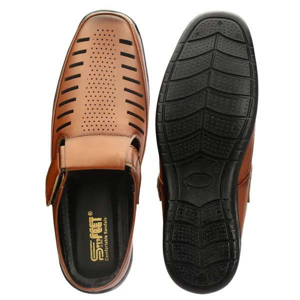 Tan_Synthetic_Leather_Sandal_For_Men