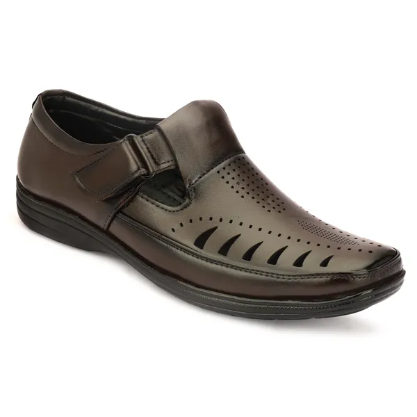 Brown_Synthetic_Leather_Sandal_For_Men