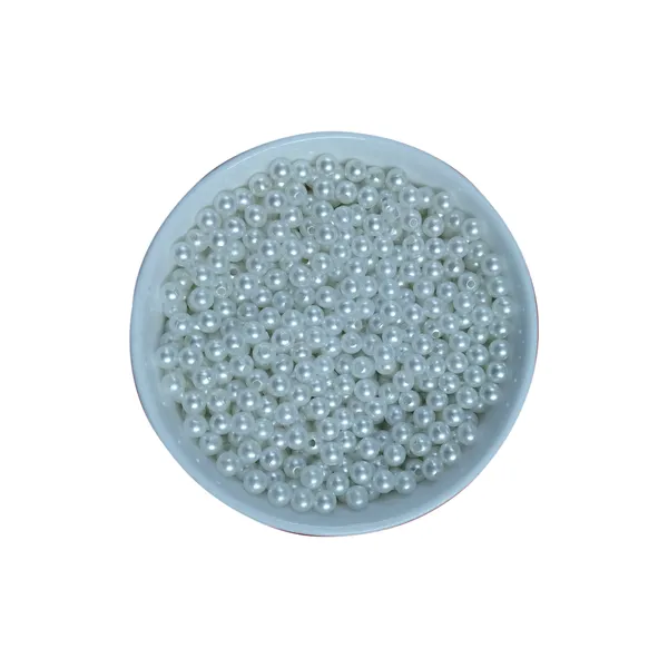 500_PC_-_6_mm__ABS_PEARL_BEADS_ROUND_WHITE__for_DIY_Crafts_and_Decoration_Embroidery_Making_Purpose__