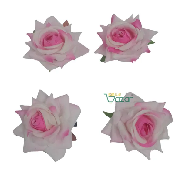 8_Pc_-_Big_Rose_Alligator_Clips_-_Baby_Pink