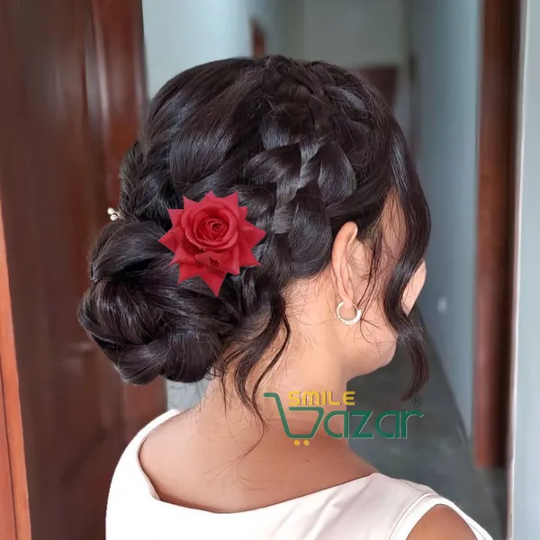 ABOLI__-_SALMON_RED_Rose_Hair_Pin_for_Women_and_Girls_hair_pins_for_women_wedding_-_Set_of_2_PCs