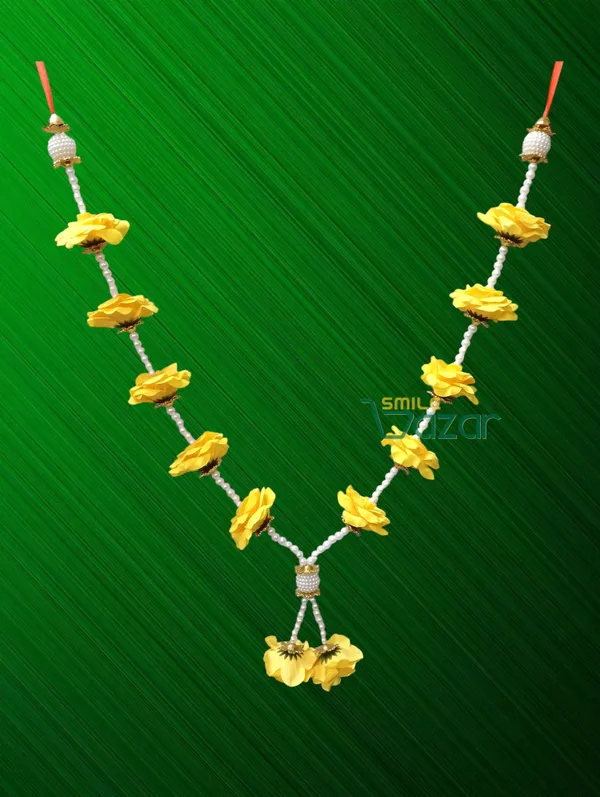 Artificial_Flower_Garland_For_Photo_Frame_Mala_Handmade_And_God_Idol_Mala_Haar_For_Loved_One_(_YELLOW_,_18_Inch)