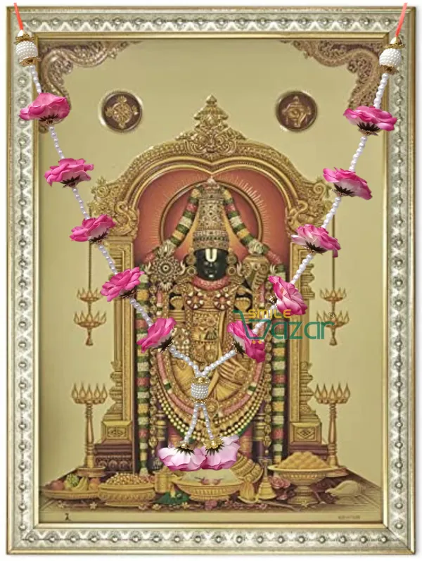 Artificial_Flower_Garland_For_Photo_Frame_Mala_Handmade_And_God_Idol_Mala_Haar_For_Loved_Ones_(_PINK_,_18_Inch)