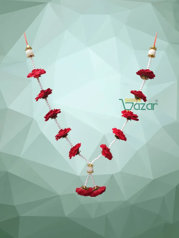 Artificial_Flower_Garland_For_Photo_Frame_Mala_Handmade_And_God_Idol_Mala_Haar_For_Loved_Ones_(_RED_,_18_Inch)
