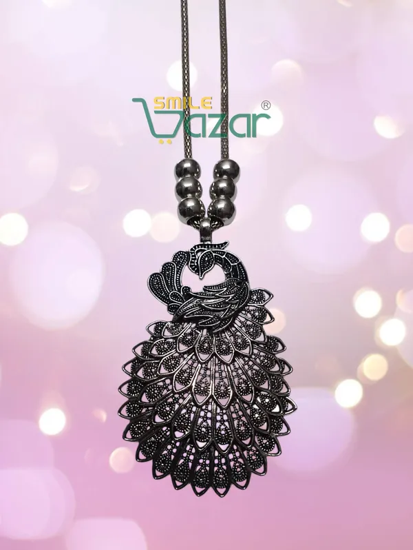 Artificial_Oxidised_Peacock_Big_Pendant_Necklace_Chain_Stylish_Jewellery_–_Antique_Statement_Jewellery_for_Girls_&_Women_-_1_PC