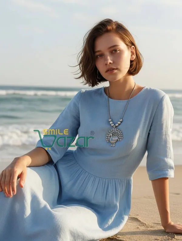 Artificial_Oxidised_Peacock_Big_Pendant_Necklace_Chain_Stylish_Jewellery_–__1_PC