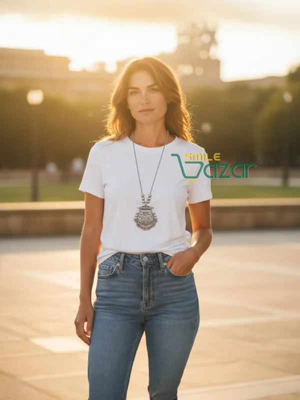Artificial_Oxidised_Silver_Big_Pendant_Necklace_Chain_Stylish_Jewellery__–_Antique_Statement_Jewellery_for_Girls_&_Women_-_1_PC