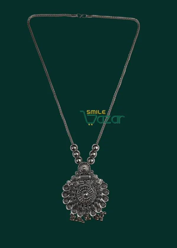 Artificial_Oxidised_Silver_Big_Pendant_Necklace_Chain_–_Antique_Statement_Jewellery_for_Girls_&_Women_-_1_PC