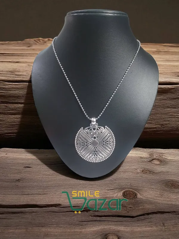 Artificial_Oxidised_Silver_Big_Pendant_Necklace_Chain_–_Antique_Statement_Jewellery_for_Women_-_1_PC