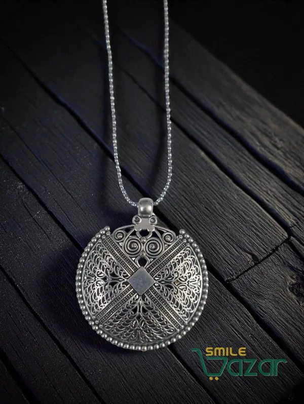 Artificial_Oxidised_Silver_Big_Pendant_Necklace_Chain_–_Antique_Statement_Jewellery_for_Women_-_1_PC