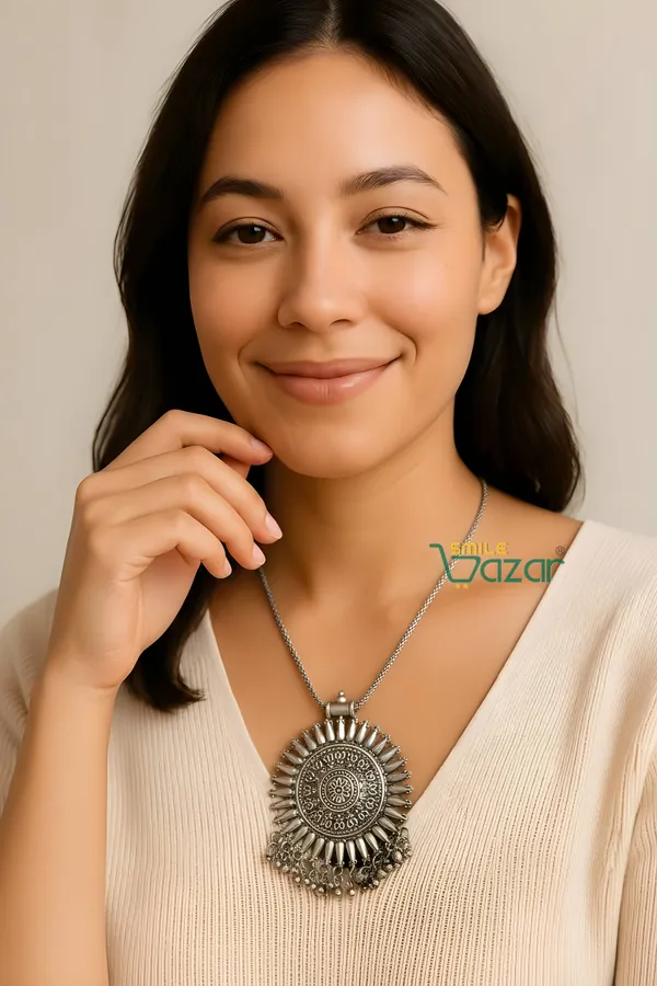 Artificial_Oxidised_Silver_Big_Pendant_Necklace_Chain_–_Antique_Statement_Jewellery_for_Women_-_1_PC