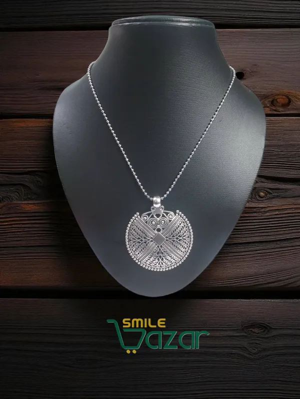 Artificial_Oxidised_Silver_Big_Pendant_Necklace_Chain_–_Antique_Statement_Jewellery_for_Women_-_1_PC