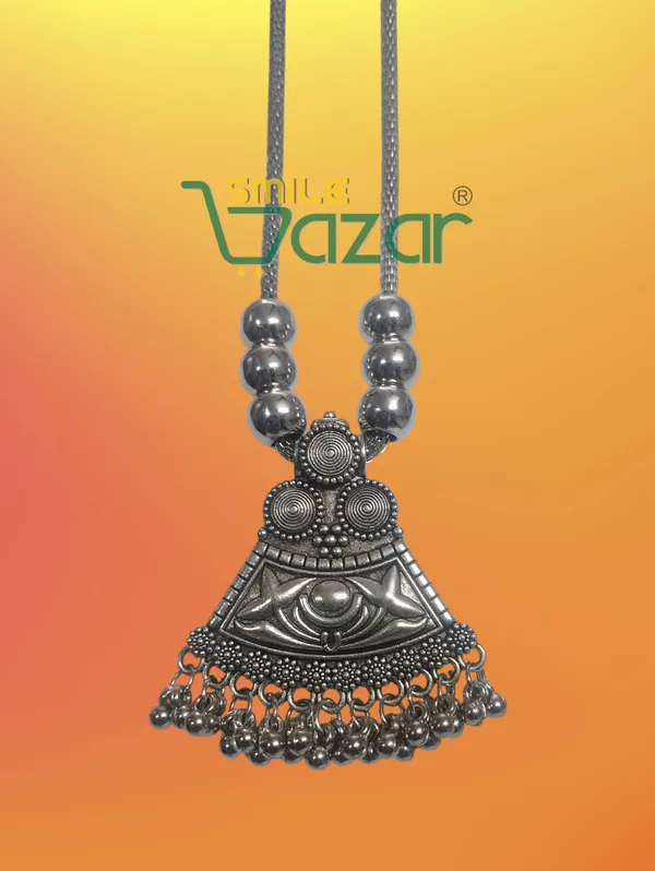Artificial_Oxidised_Silver_Traditional_Big_Pendant_Necklace_Stylish_Necklace_Chain_Jewellery_–_1_PC