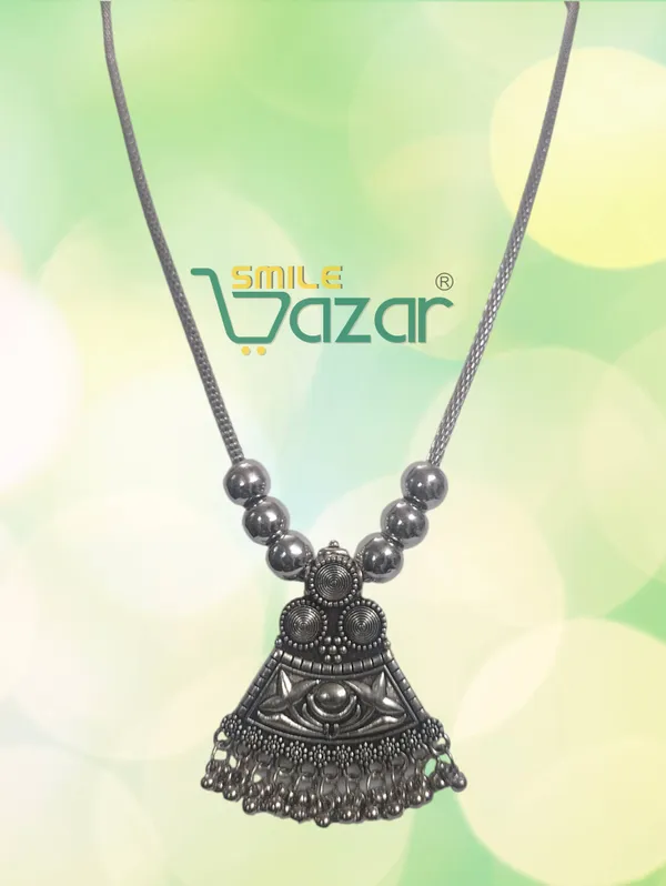 Artificial_Oxidised_Silver_Traditional_Big_Pendant_Necklace_Stylish_Necklace_Chain_Jewellery_–_1_PC