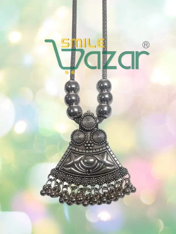 Artificial_Oxidised_Silver_Traditional_Big_Pendant_Necklace_Stylish_Necklace_Chain_Jewellery_–_1_PC