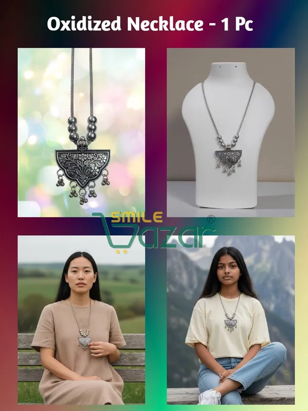 Artificial_Oxidised_Silver_Trendy_Big_Pendant_Necklace_Stylish_Necklace_Chain_Jewellery_–_1_PC