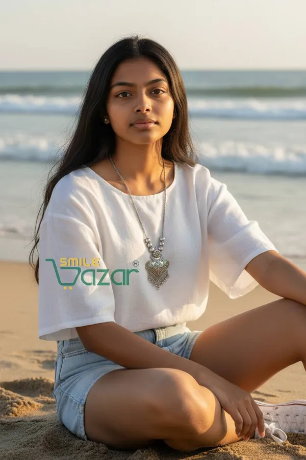 Artificial_Oxidised_Traditional_Silver_Big_Pendant_Necklace_Stylish_Necklace_Chain_Jewellery_–_Antique_Statement_Jewellery_for_Girls_&_Women_-_1_PC