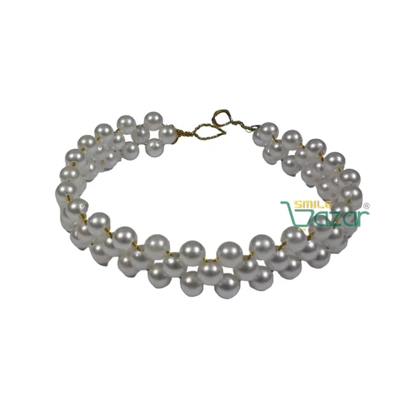 Artificial_Pearl_Beaded_Gajra_Garland_Veni_For_Festival_Wedding_Bun_Juda_Accessories_Ethnic_Look_Hair_Veni_Hair_Accessory_For_Women_And_Girls_White_Beads_-_1_Pc