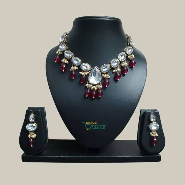 Asthetic_Kundan_Necklace_Set