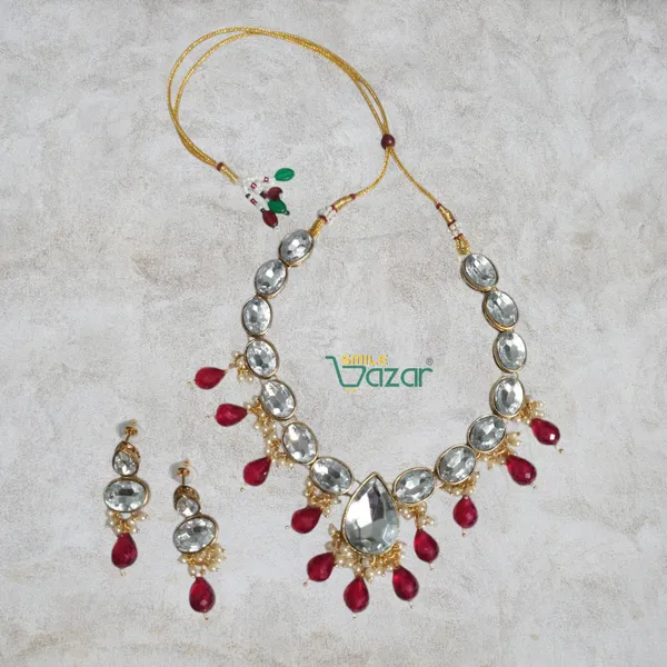 Asthetic_Kundan_Necklace_Set