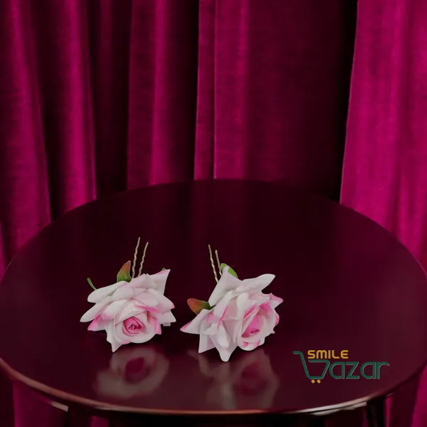 BABY_PINK_Rose_Hair_Pin_for_Women_and_Girls_hair_pins_for_women_wedding_-_Set_of_2_PCs