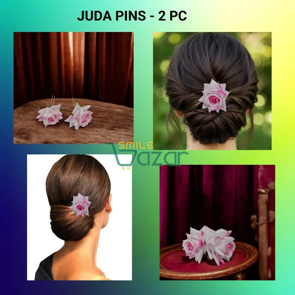 BABY_PINK_Rose_Hair_Pin_for_Women_and_Girls_hair_pins_for_women_wedding_-_Set_of_2_PCs